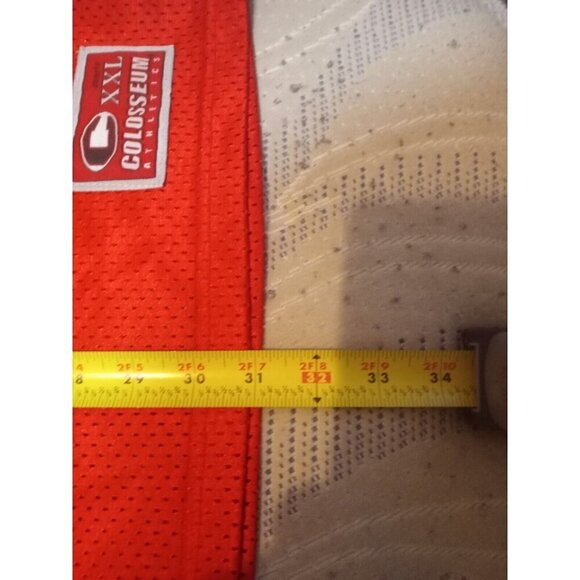 Vintage Nebraska #7 Cornhuskers Football Jersey Mens XL Stitched Red Colosseum - Picture 12 of 12